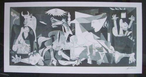 "Guernica" - Pablo Picasso, Antiquités & Art, Art | Lithographies & Sérigraphies, Enlèvement ou Envoi