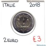 2  euro  2018    italie     uit    rol     unc, Postzegels en Munten, Munten | Europa | Euromunten, Ophalen of Verzenden