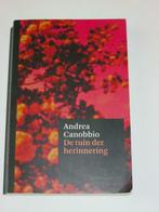 Andrea Canobbio - De tuin der herinnering, Gelezen, Ophalen of Verzenden, Europa overig