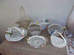 7 manden (2 capodimonte) NAAR KEUZE, Huis en Inrichting, Woonaccessoires | Schalen en Manden, Ophalen of Verzenden, Gebruikt, Porselein of Keramiek
