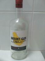 Lege fles Mount Gay Eclipse Rum 40%, Verpakking, Gebruikt, Verzenden