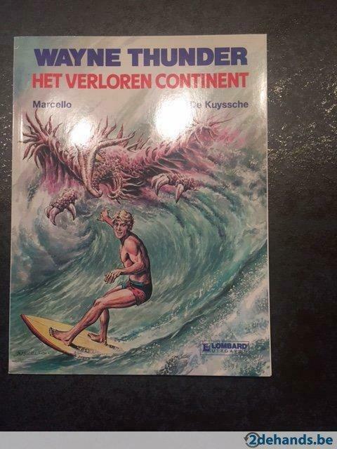 strip Wayne Thunder - het verloren continent, Livres, BD, Neuf