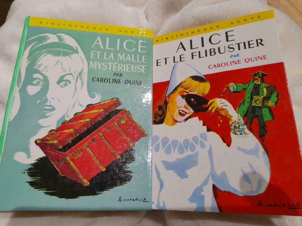 Alice et la malle mystérieuse et Alice et le flibustier, Enlèvement ou Envoi, Comme neuf