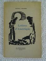 Antiek boek 1e druk 1935 Lettres d'Amérique Arthur Fischer, Antiek en Kunst, Arthur Fischer, Ophalen of Verzenden