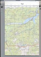 Landkaart gedetailleerd Duitsland Fall, Livres, Atlas & Cartes géographiques, Carte géographique, Allemagne, Enlèvement ou Envoi