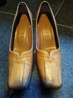Lederen retro schoen, mt38, Italiaanse makelij, ANDERE, Beige, Ophalen of Verzenden, Schoenen met hoge hakken