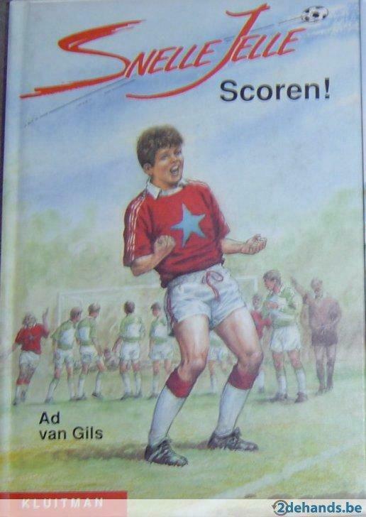 Snelle Jelle Scoren!- Ad Van Gils, Boeken, Kinderboeken | Jeugd | 10 tot 12 jaar, Gelezen, Ophalen of Verzenden