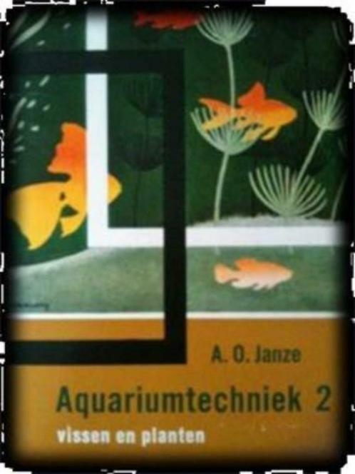 Aquariumtechniek 2, A.O.Janze, Boeken, Dieren en Huisdieren, Gelezen, Vissen, Ophalen of Verzenden