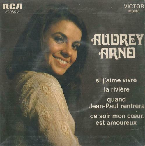 Audrey Arno – Si j’aime vivre / La rivière + 2 – Single - EP, Cd's en Dvd's, Vinyl Singles, Gebruikt, EP, Pop, 7 inch, Ophalen of Verzenden