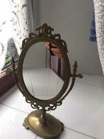 Anciens miroir de coiffeuse massif en bronze “Louis XVI”