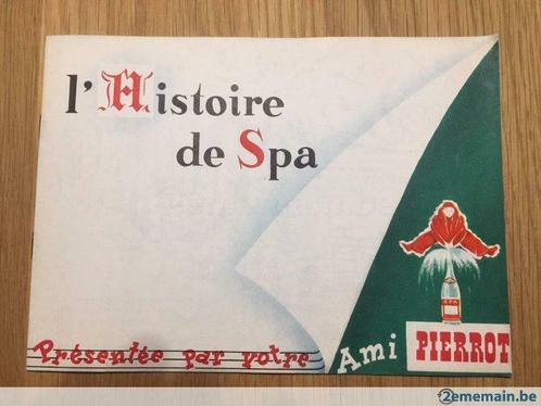 Carnet publicitaire sur Spa et les eaux de Spa, Collections, Marques & Objets publicitaires, Utilisé, Enlèvement ou Envoi