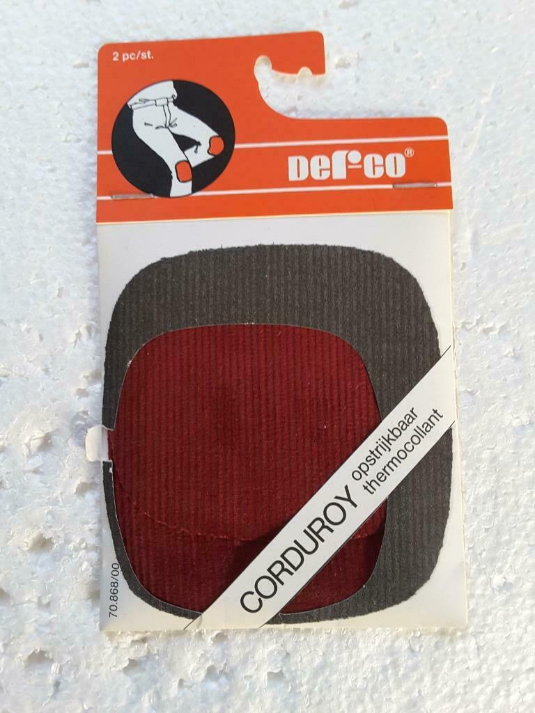 opstrijkbare versteviging ellebogen knieën fluweel aspect 10, Ophalen of Verzenden, Nieuw