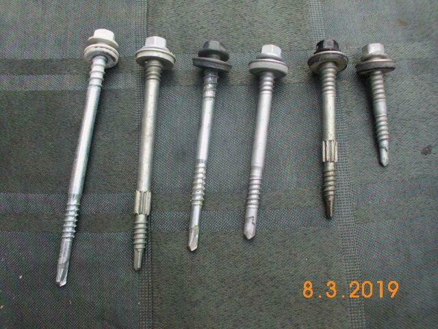 vis auto forante et cavaliers tole de bardage, Doe-het-zelf en Bouw, Platen en Panelen, Nieuw, Overige materialen, Ophalen