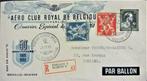 FDC- BELGIË- AERO CLUB DE BELGIQUE (ERG ZELDZAME COVER), Timbres & Monnaies, Enlèvement ou Envoi, Affranchi, Avions