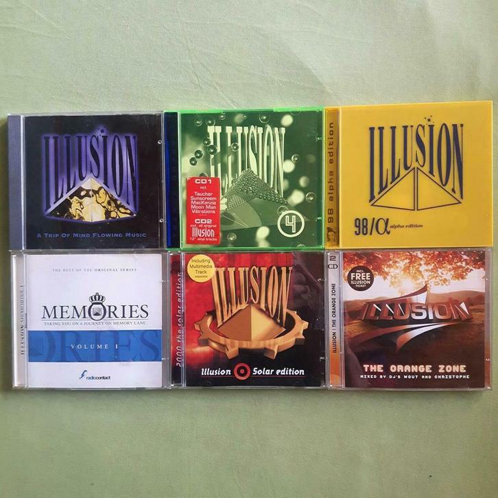 ILLUSION, Cd's en Dvd's, Cd's | Dance en House, Disco, Ophalen of Verzenden