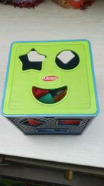Vormenkubus van Playskool met 9 vormpjes, Ophalen, Gebruikt, Ontdekken
