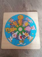 Houten puzzel, Ophalen, Gebruikt, 10 tot 50 stukjes, Van hout