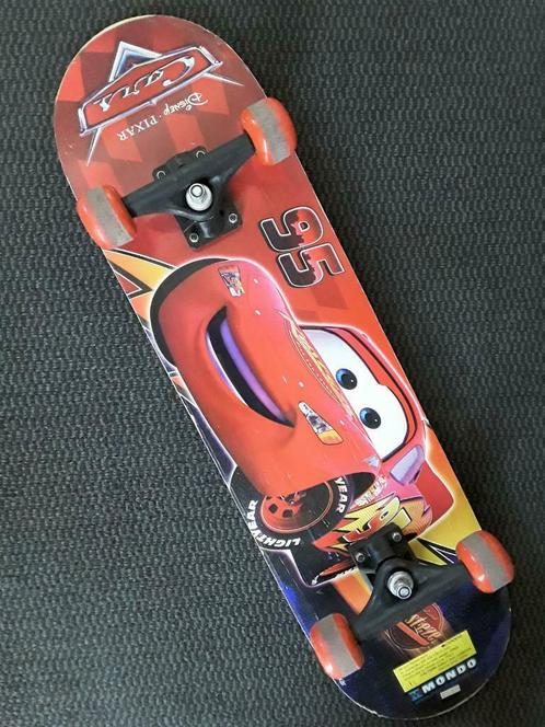 Rood kinderskateboard Cars Diney Pixar max. 50 kg, Sport en Fitness, Skateboarden, Gebruikt, Skateboard, Ophalen