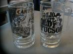 2 grote bierpullen 600ml Old Tucson en Grand Canyon, Collections, Enlèvement ou Envoi, Neuf, Verre à bière