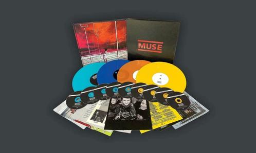 9Cd+4LP Box Muse Origin Of Muse GEKLEURD Vinyl NIEUW, Cd's en Dvd's, Cd's | Pop, Nieuw in verpakking, 2000 tot heden, Boxset, Ophalen of Verzenden