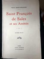 Saint Francois De Sales Et Ses Amities HENRY-COUANNIER MAURI, Utilisé, Enlèvement ou Envoi, HENRY-COUANNIER MAURICE