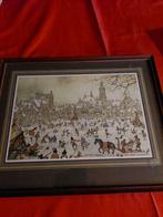 Kader met reproductie den haag 17 eeuw antoon pieck43.5x35.5, Antiek en Kunst, Ophalen of Verzenden