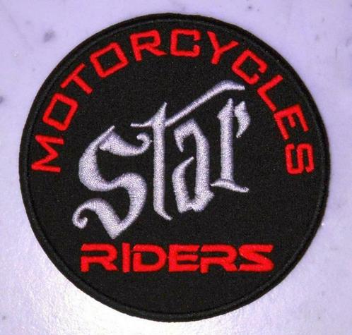 Patch Yamaha Star Motorcycles Riders - 102 x 102 mm, Motoren, Onderdelen | Yamaha, Nieuw, Ophalen of Verzenden