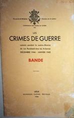 Bande - crimes de guerre (édition 1950), Livres, Général, Utilisé, Enlèvement ou Envoi, Deuxième Guerre mondiale