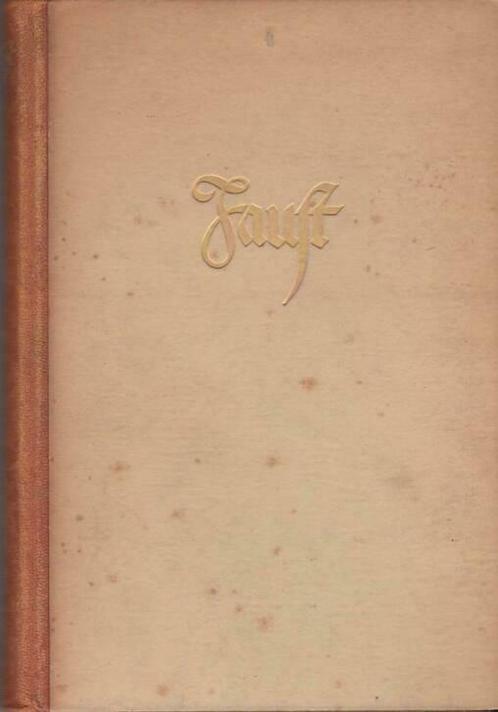 Faust eine Tragödie von Goethe. Zueignung. Vorspiel aus dem, Antiek en Kunst, Antiek | Boeken en Manuscripten, Ophalen of Verzenden