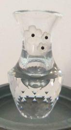 Vase avec 3 fleurs en Swarovski, Ophalen, Gebruikt
