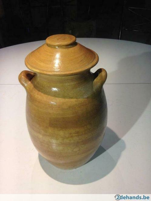 bruine aardewerken pot, Antiquités & Art, Antiquités | Ustensiles de cuisine