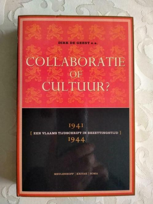 Collaboratie of Cultuur? Een Vlaams Tijdschrift ...1941-1944, Verzamelen, Militaria | Tweede Wereldoorlog, Overige soorten, Boek of Tijdschrift