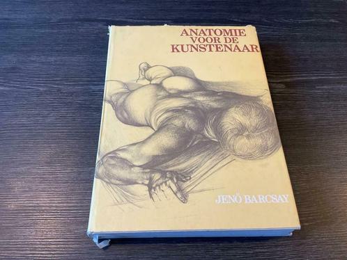 Boek Anatomie voor de kunstenaar - Jenö Barcsay, Boeken, Kunst en Cultuur | Beeldend, Gelezen, Schilder- en Tekenkunst, Ophalen of Verzenden