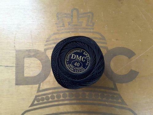 DMC Cordonnet spécial fil coton pour crochet n°40 noir, Hobby & Loisirs créatifs, Patches vêtements & Hotfix, Enlèvement ou Envoi