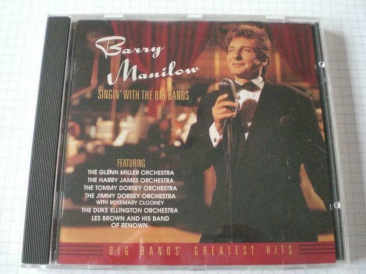 CD: Barry Manilow "Singin'With The Big Bands"., Cd's en Dvd's, Cd's | Overige Cd's, Ophalen of Verzenden