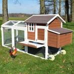 Poulailler XXL poulailler MOBILE abri poule coq caille NEUF