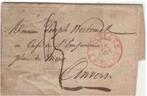 eo  voorloper brief verstuurt uit Brussel op 28 januari 1835, Postzegels en Munten, Verzenden