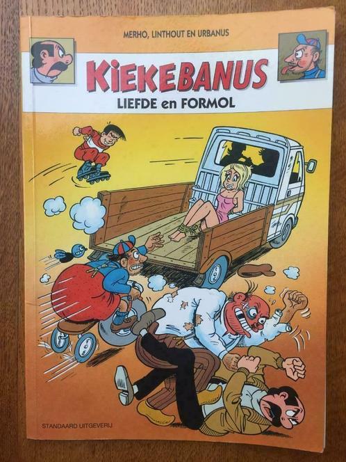 Kiekebanus, Merho, Lint et Urbanus, amour et formol 1996, Livres, BD, Utilisé, Une BD, Enlèvement ou Envoi