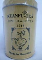 lege blikken thee doos Kuanfu tea  ripe black tea, Overige merken, Gebruikt, Ophalen of Verzenden, Thee