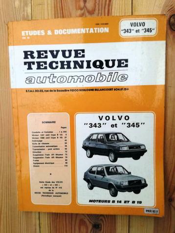RTA - VOLVO 343 et 345, Enlèvement ou Envoi, Utilisé, Volvo