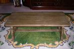 massief eiken salontafel, Ophalen, Minder dan 50 cm, 100 tot 150 cm, Eikenhout