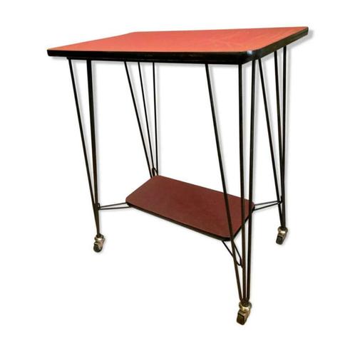 Vintage en atypische tv-kast, Huis en Inrichting, Kasten |Televisiemeubels, Gebruikt, Minder dan 100 cm, 50 tot 100 cm, 25 tot 50 cm