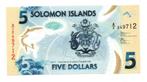 5 DOLLARS 2019     SOLOMON ISLANDS    UNC    P32    € 2