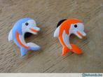 Crocs pins Jibbitz DIEREN dolfijnen, Ophalen of Verzenden, Nieuw