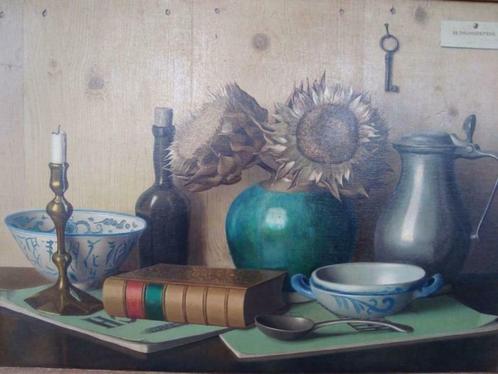 Schilderij Nico Bruynesteyn, Antiek en Kunst, Kunst | Schilderijen | Klassiek, Ophalen