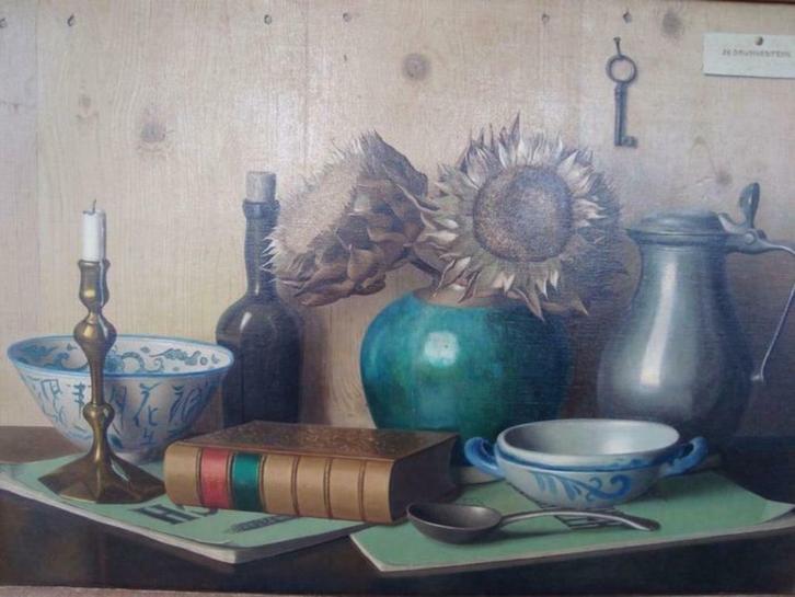 Schilderij Nico Bruynesteyn, Antiek en Kunst, Kunst | Schilderijen | Klassiek, Ophalen