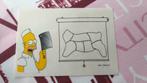 Sticker Panini Les Simpsons - n100 - Homer - 1999, Nieuw, Film, Tv of Omroep, Ophalen of Verzenden
