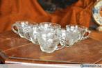 6 tasses en verres a sangria, Maison & Meubles, Enlèvement ou Envoi, Utilisé, Verre ou Verres