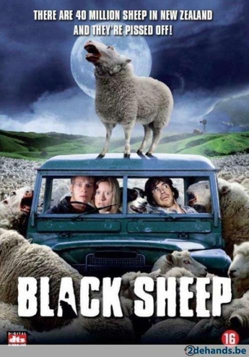 Dvd - Black Sheep (horror - comedy), Cd's en Dvd's, Dvd's | Horror, Gebruikt, Overige genres, Vanaf 16 jaar, Ophalen of Verzenden