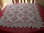 Nappe au crochet fait main, Maison & Meubles, Nappes, Enlèvement ou Envoi, Utilisé, Carré